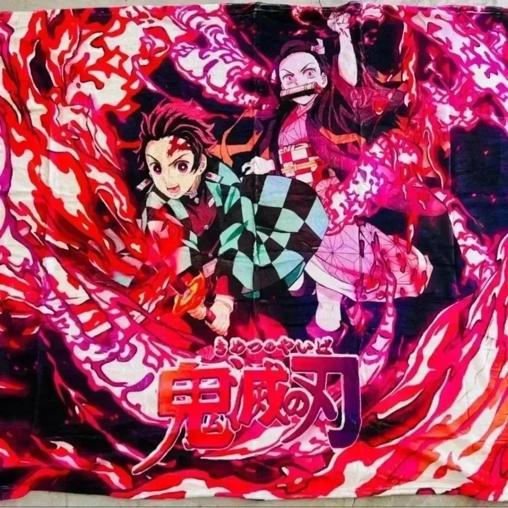 Demon Slayer Anime Kids Fleece Blanket